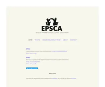 Epsca.org.uk(Epsca) Screenshot