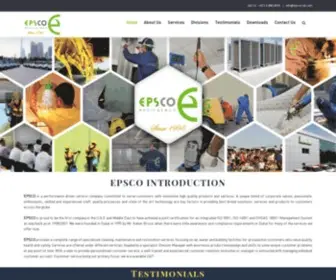 Epsco-INTL.com(AC Duct Cleaning) Screenshot