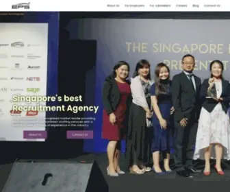 EPS.com.sg(EPS Consultants) Screenshot