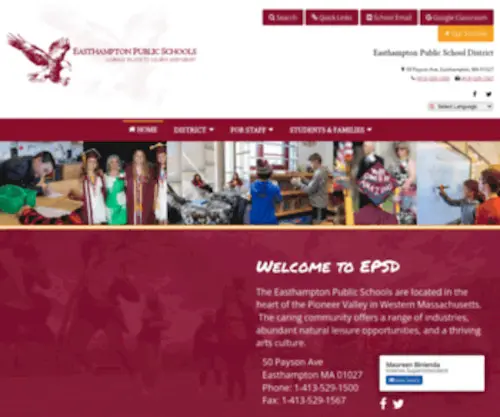 EPSD.us(Easthampton Public Schools) Screenshot