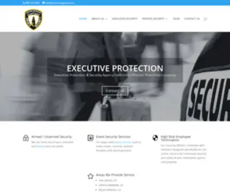 Epsecurityagency.com(Private Security Guard Company San Diego) Screenshot