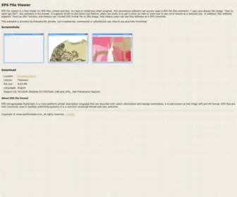 Epsfileviewer.com(EPS File Viewer) Screenshot