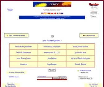 Epsidoc.net(Annuaire de sites sélectionnés à explorer) Screenshot