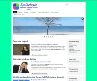 Epsihologia.ro(Depresie, Simptome, Tratament, Psihoterapie) Screenshot