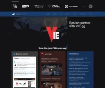 Epsilon-Esports.com(EPSILON ESPORTS) Screenshot