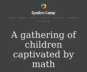 Epsiloncamp.org(Epsilon Camp) Screenshot