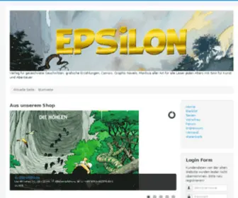 Epsilongrafix.de(EPSiLON Verlag) Screenshot