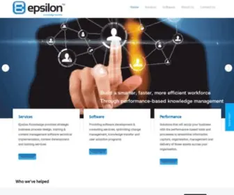 Epsilonknowledge.com(InMotion Hosting) Screenshot