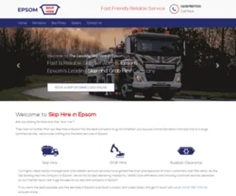 Epsom-Skiphire.co.uk(Same Day Skip Hire Company Epsom) Screenshot