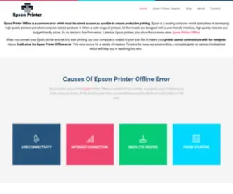 Epson-Printer-Offline.com(Cowgirl Epson) Screenshot