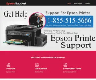 Epson-Support.us(Epson Support Canada) Screenshot