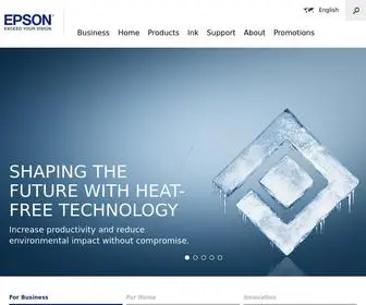 Epson.co.za(Epson South Africa) Screenshot