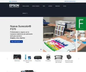 Epson.com.bo(Epson Bolivia) Screenshot