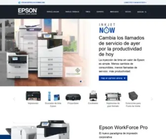 Epson.com.do(Epson República Dominicana) Screenshot