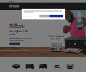 Epson.com.tr(Epson Türkiye) Screenshot