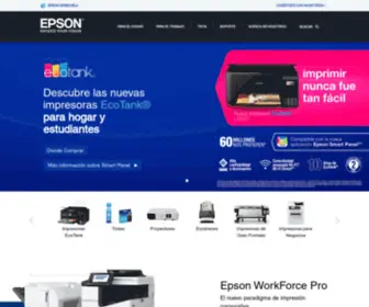Epson.com.ve(Epson Venezuela) Screenshot