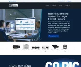 Epson.com.vn(Epson) Screenshot