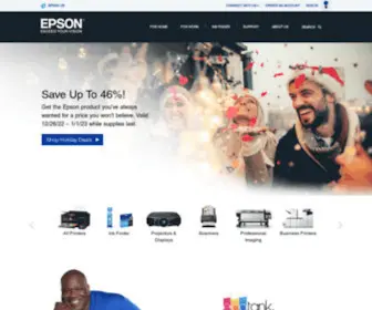 Epson.com(Epson Global Portal) Screenshot