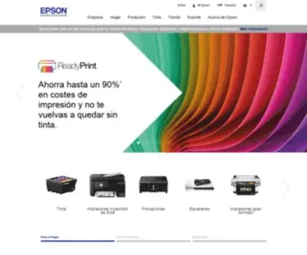 Epson.es(Epson España) Screenshot