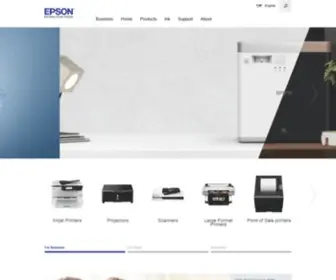 Epson.ie(Epson Ireland) Screenshot