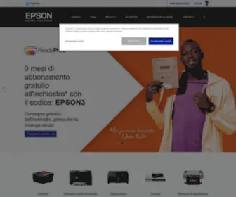 Epson.it(Epson Italia) Screenshot