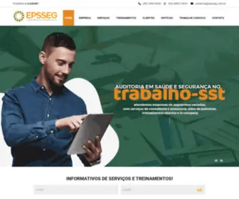 Epsseg.com.br(EPSSEG Treinamentos e Consultorias) Screenshot