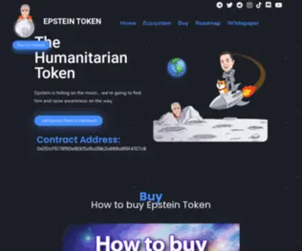 Epsteintoken.com(Epstein Token) Screenshot