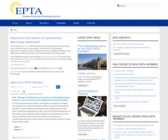 Eptanetwork.org(EPTA Network) Screenshot