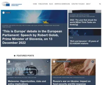 Epthinktank.eu(European Parliament) Screenshot