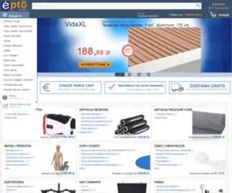 Epto.com(Sklep internetowy dla domu) Screenshot