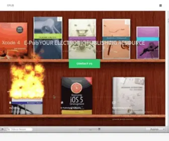 Epub.com(Your epublishing resource) Screenshot
