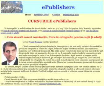 Epublishers.ro(Carti si cursuri) Screenshot