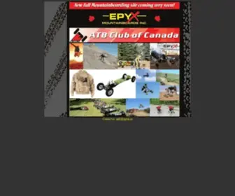 Epyx.ca(Small business web hosting offering additional business services such as) Screenshot