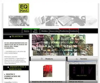 EQ-Plast.com.mx(EQP MOLDES E INYECCION) Screenshot
