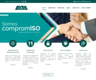 Eqamexico.com(EQA México) Screenshot