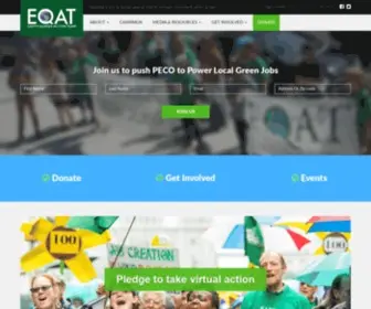 Eqat.org(Earth Quaker Action Team) Screenshot