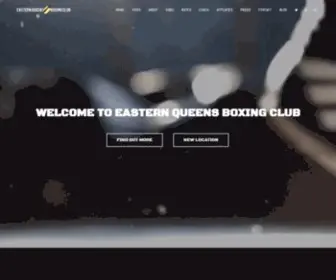 Eqbcny.com(Eastern Queens Boxing Club) Screenshot