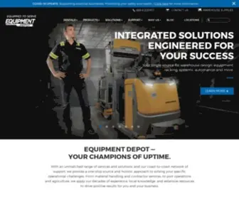 Eqdepot.com(The team at Equipment Depot) Screenshot