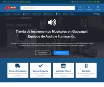 Eqmusic.net(Instrumentos Musicales en Guayaquil) Screenshot