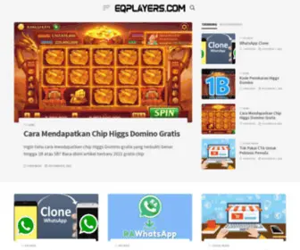 Eqplayers.com Screenshot