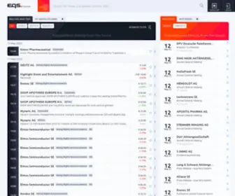EQS-News.com(EQS News) Screenshot