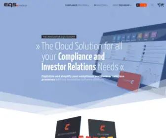 EQS.biz(Digital Solutions for Compliance & IR) Screenshot