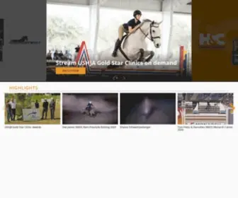 Eqsports.net(Equestrian Sports Network) Screenshot