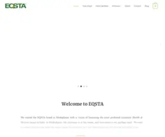 Eqsta.com(Eqsta-Health-Hygiene Everywhere) Screenshot