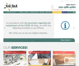 Eqtax.com(E&Q Tax) Screenshot