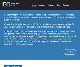 Eqtechgroup.com(EQ Technology Group) Screenshot