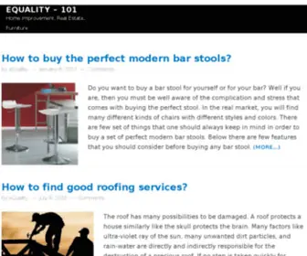 Equality101.net(Sales Roadmap) Screenshot