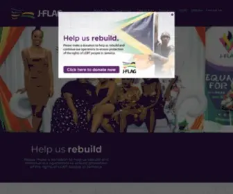 Equalityjamaica.org(JFLAG) Screenshot