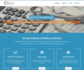 Equalizercm.com(US Medical Billing) Screenshot