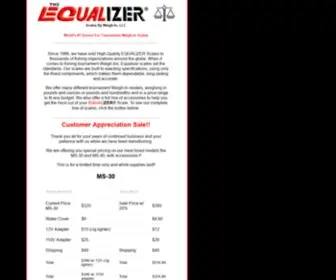 Equalizerscales.com(Equalizer Scales By Weigh) Screenshot